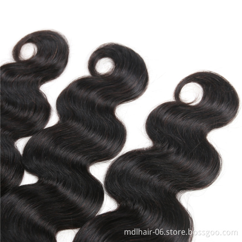 Cheap Wholesale 6A Unprocessed Virgin Cuticle Aligned Human Brazilian Hair Bundles 8-30 Inches